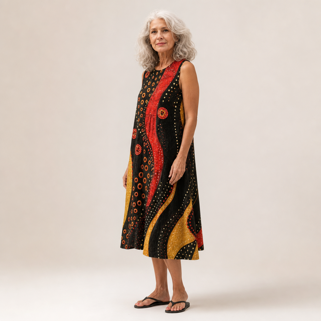 Bérénice - Fließendes und komfortables Kleid