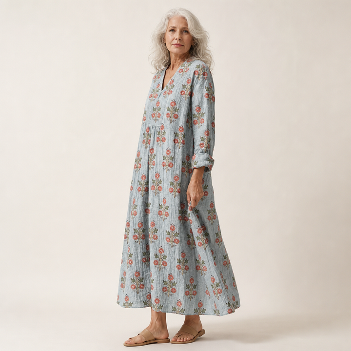 Chloé - Flatterndes Gedrucktes Sommerkleid