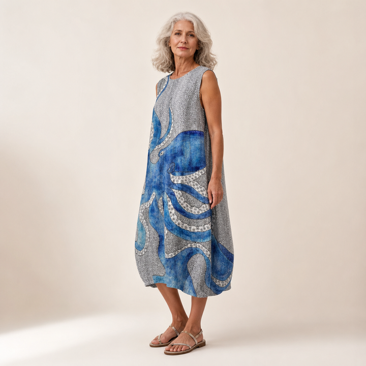 Diane - Fließendes und bequemes Kleid