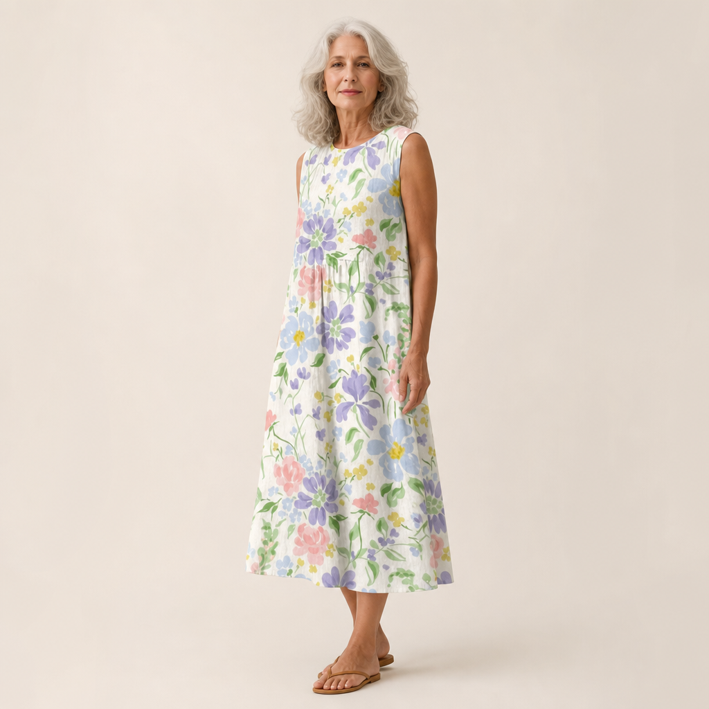 Janyce - Fließendes und komfortables Kleid