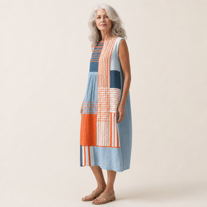 Juni - Fließendes und komfortables Kleid