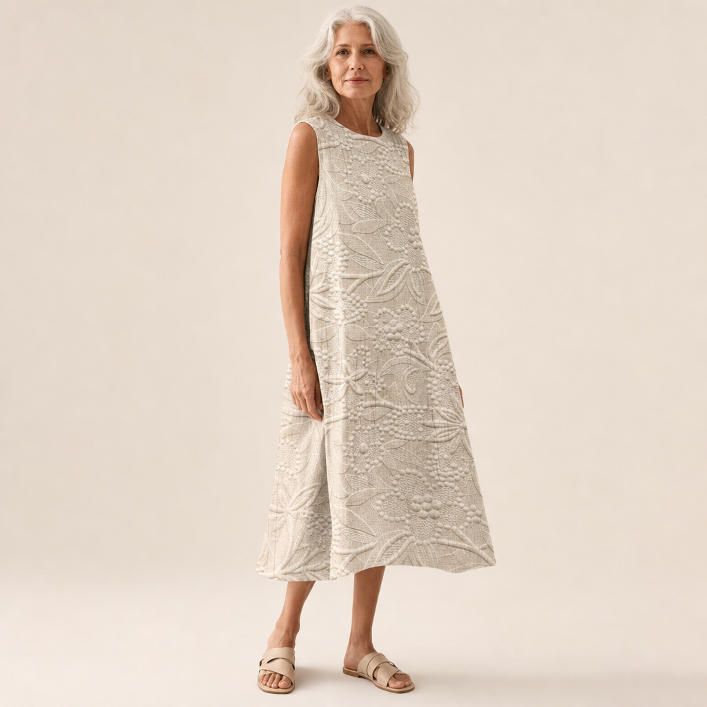 Gisèle - Fließendes und komfortables Kleid