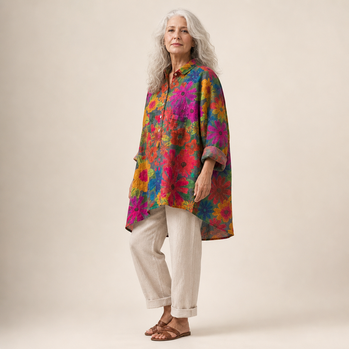 Silvia | Elegante Sommerbluse