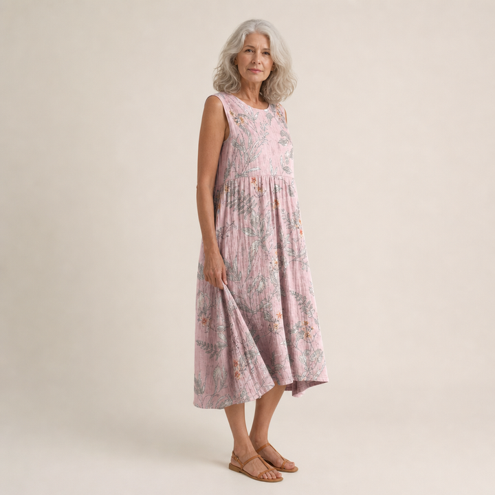 Eugénie - Fließendes und komfortables Kleid