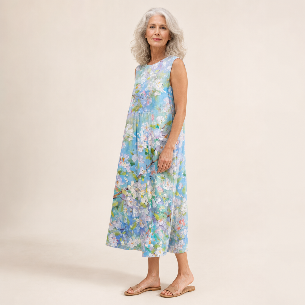 Hortense - Fließendes und komfortables Kleid