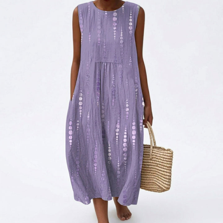 Axel - Bequemes Sommerkleid ohne Ärmel