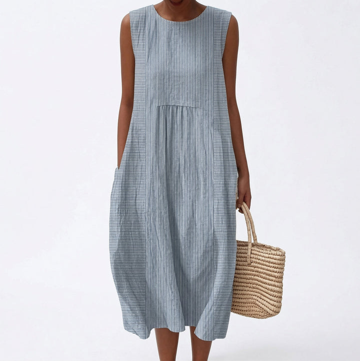 Enzo - Bequeme Sommerkleid ohne Ärmel