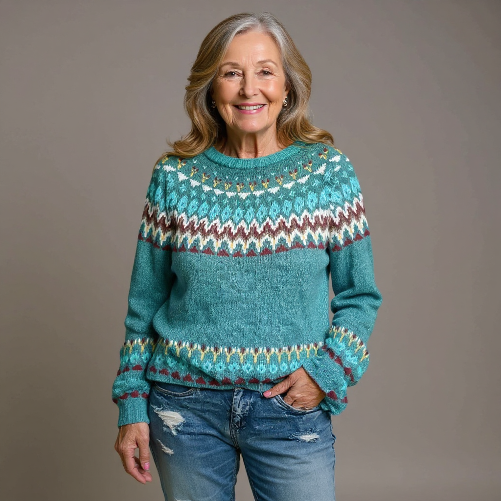 Imke | Vintage-Strickpullover