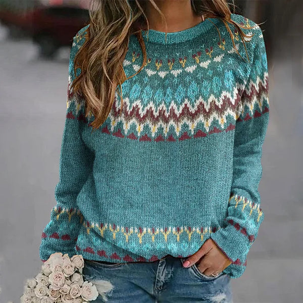 Imke | Vintage-Strickpullover