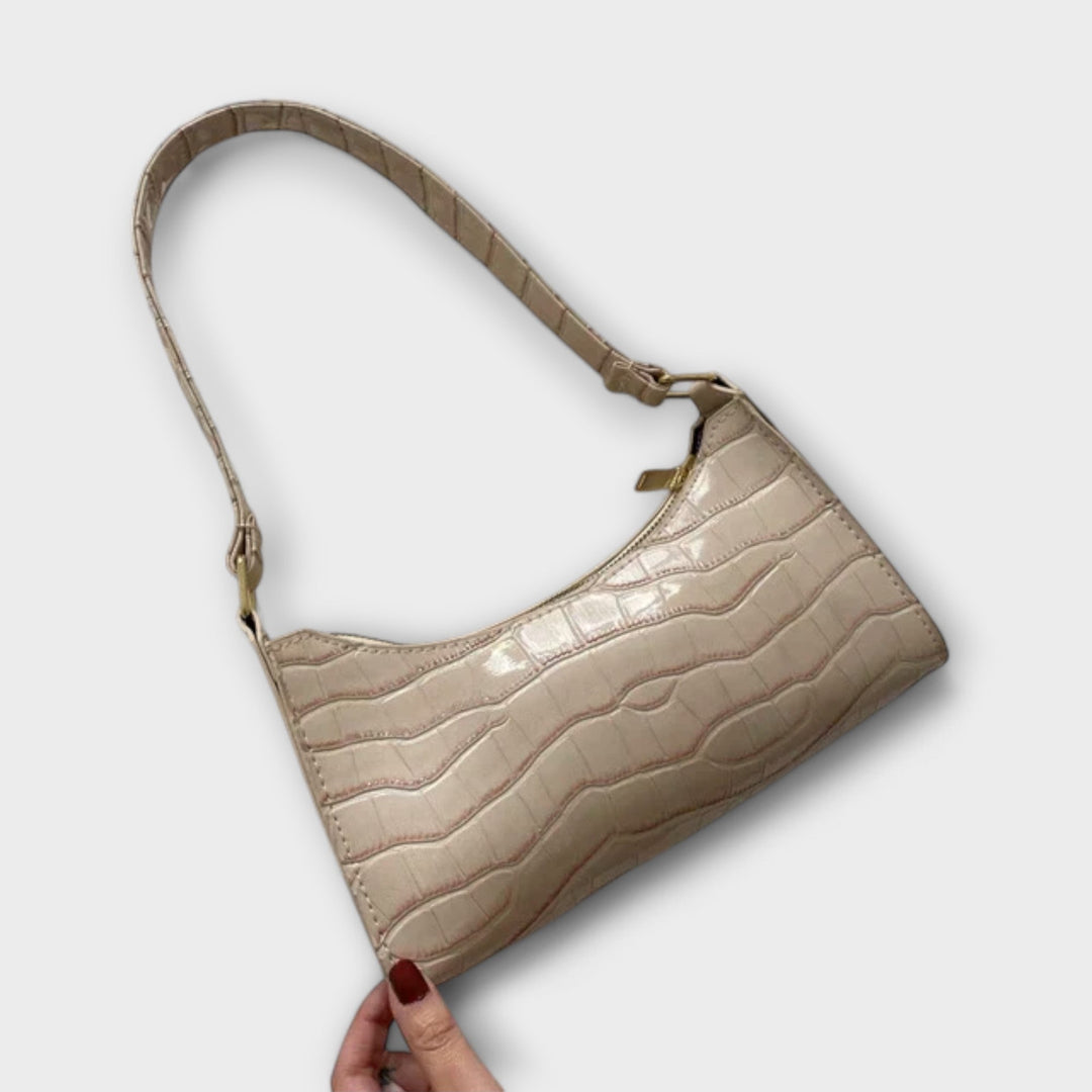 Leonore | Glänzende Leder Tasche