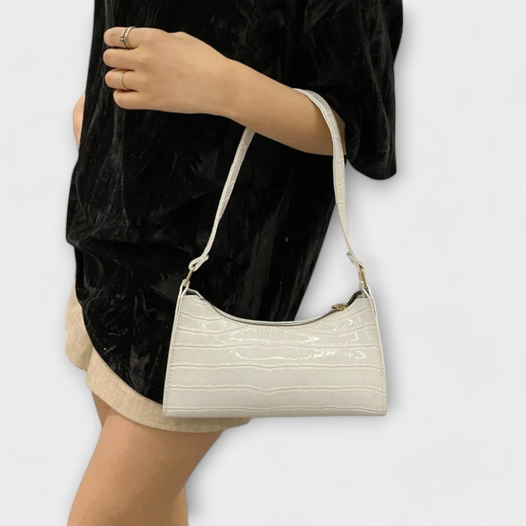 Leonore | Glänzende Leder Tasche