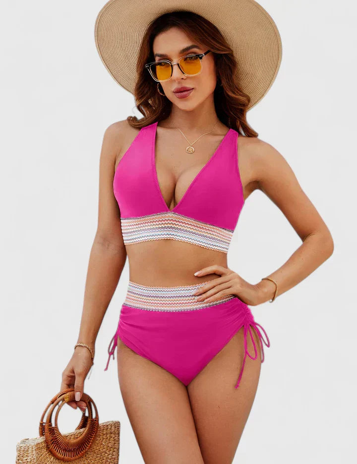 Yara | Elegantes Hohe Bikini Set