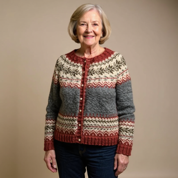 Adele | Vintage-Strickjacke