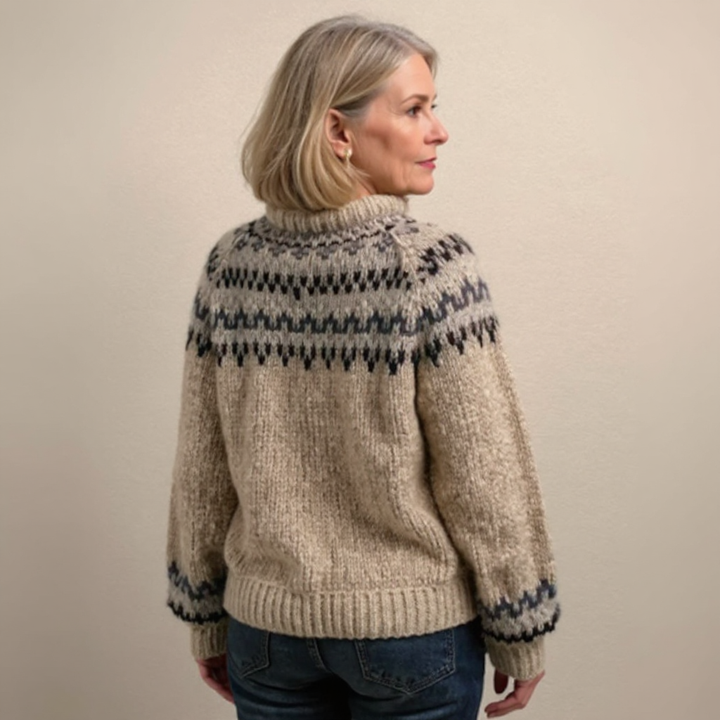 Sieglinde | Vintage-Strickpullover