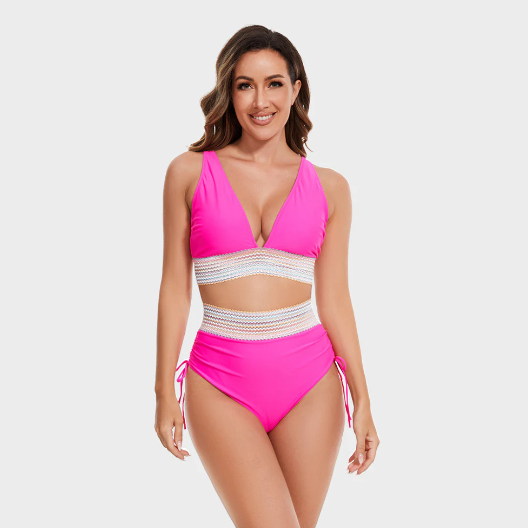 Yara | Elegantes Hohe Bikini Set