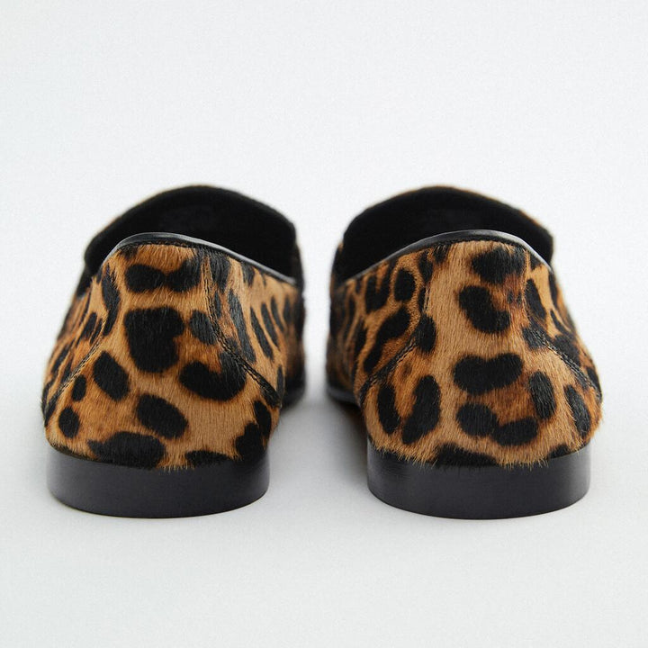 Adrianna - Gewagte Leopard Mokassins