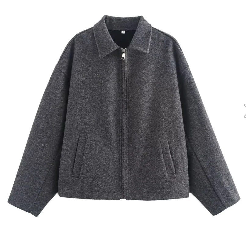 Greta | Weiche Zipjacke