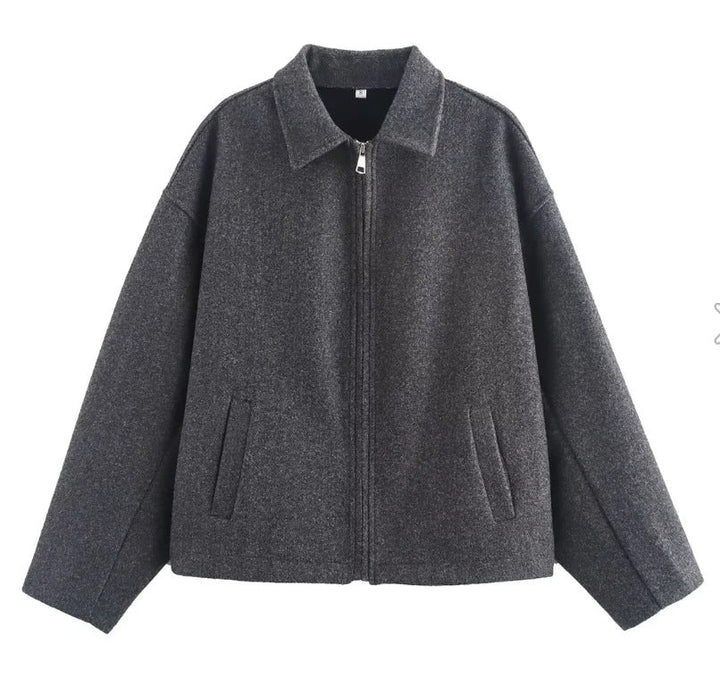 Greta | Weiche Zipjacke