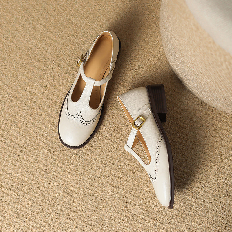 Truus | Mary Jane T Bar Schuhe