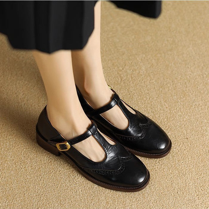 Truus | Mary Jane T Bar Schuhe