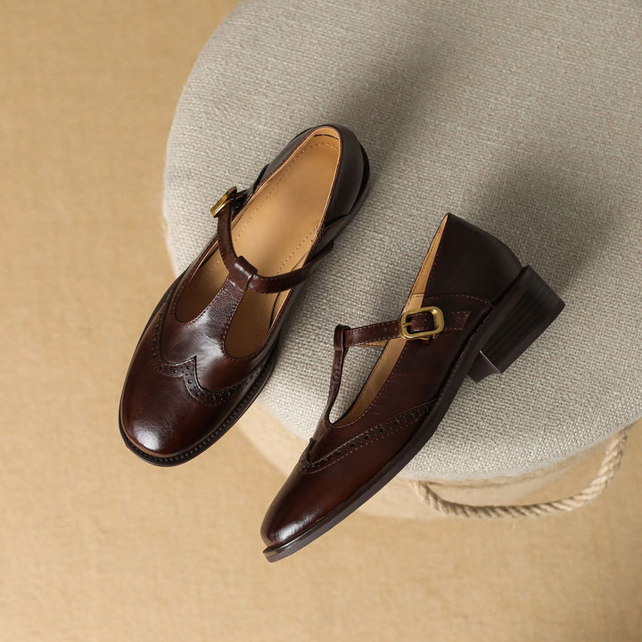 Truus | Mary Jane T Bar Schuhe