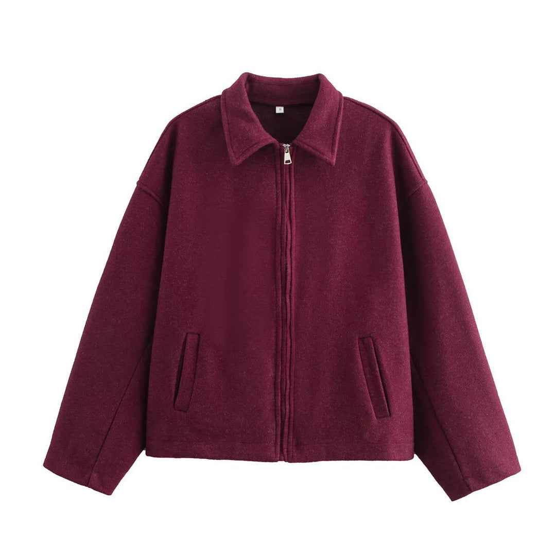 Greta | Weiche Zipjacke