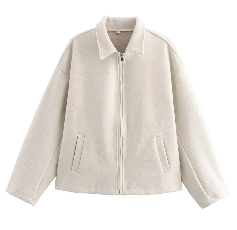Greta | Weiche Zipjacke