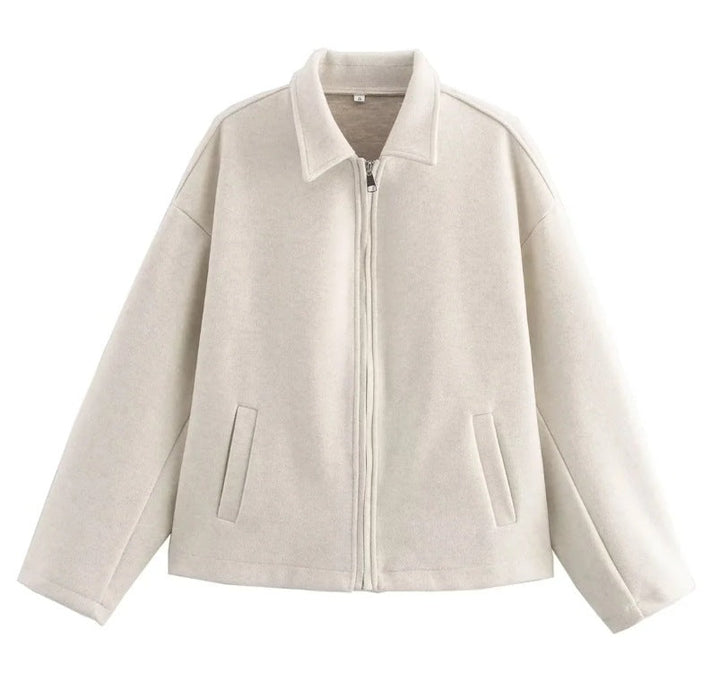 Greta | Weiche Zipjacke