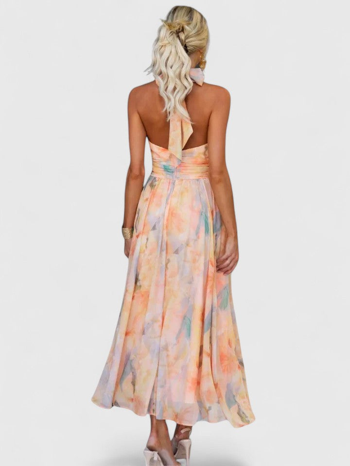Sabrina | Verfeinerte Midi Kleid