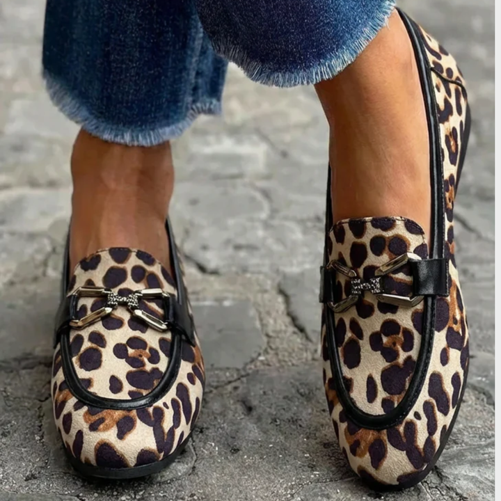 Genf - Moderne Leoparden Mokassin
