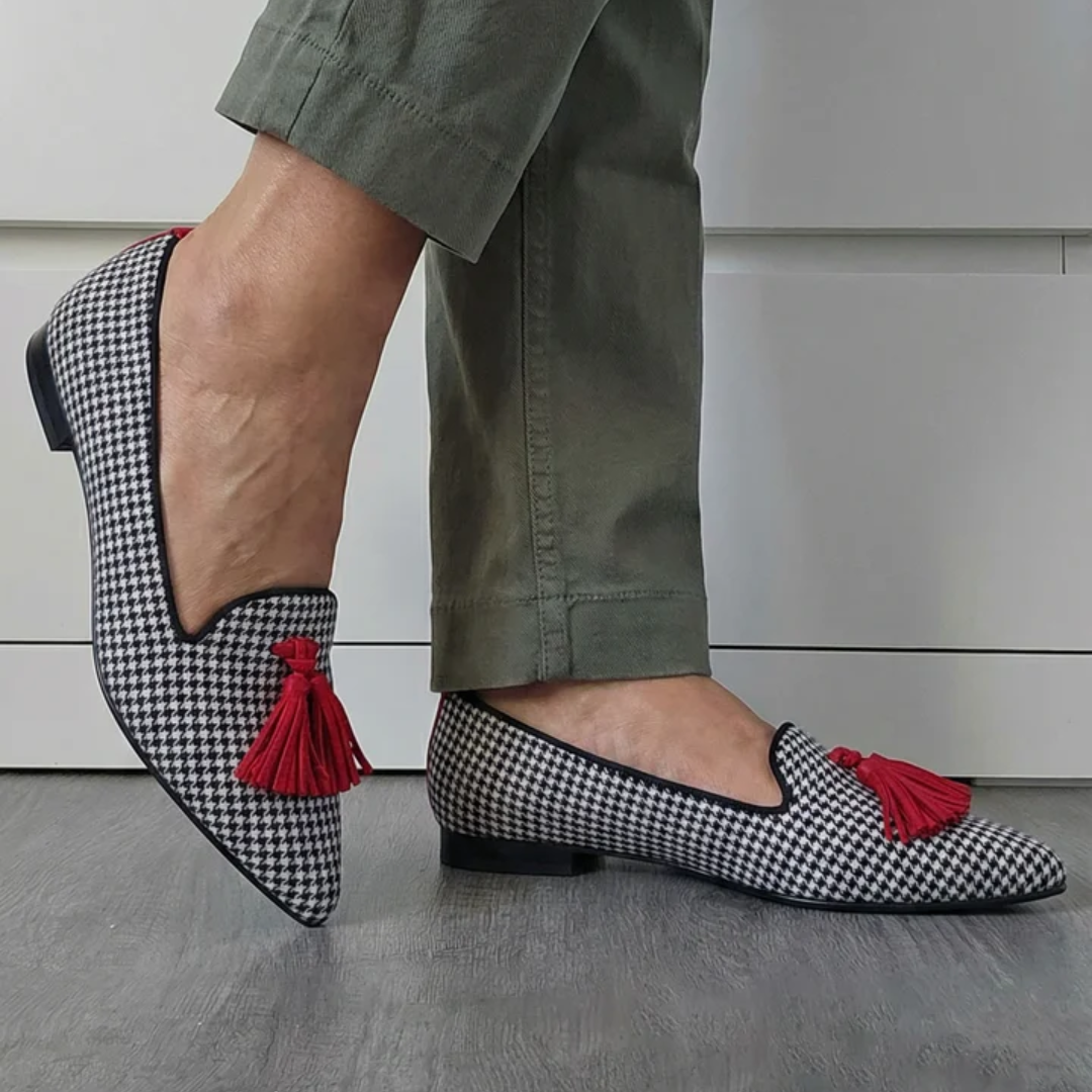 Sasha - Klassische Fransen Schuhe