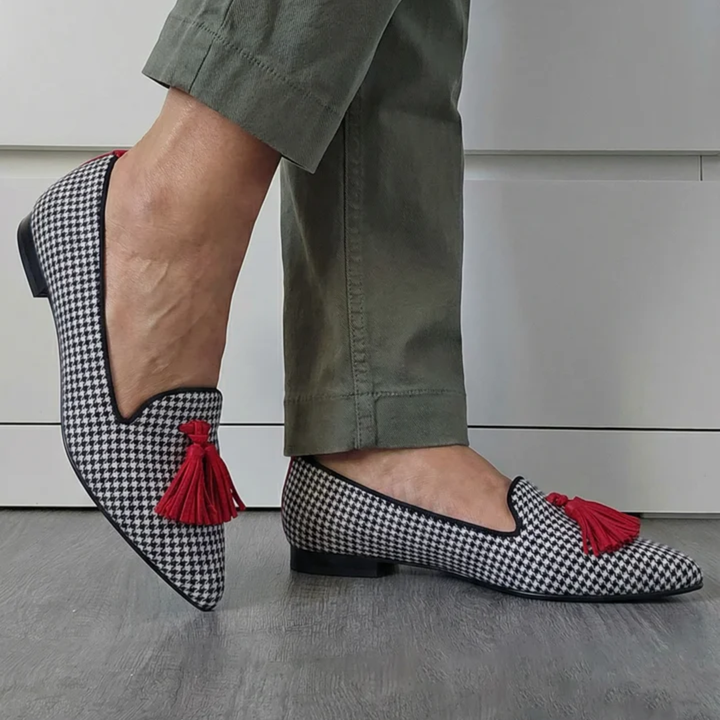 Sasha - Klassische Fransen Schuhe