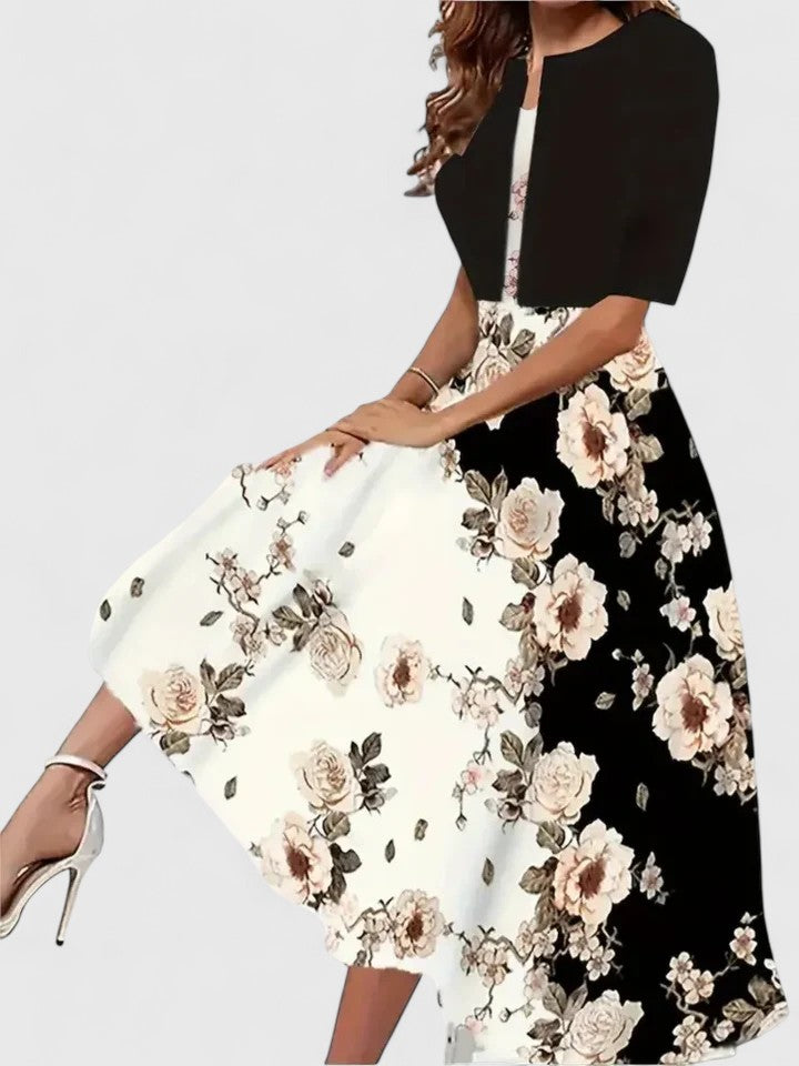 Roosmarijn | Elegantes Midi-Kleid