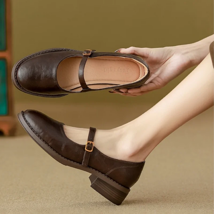 Manon | Klassische und Bequeme Mary Janes aus Leder