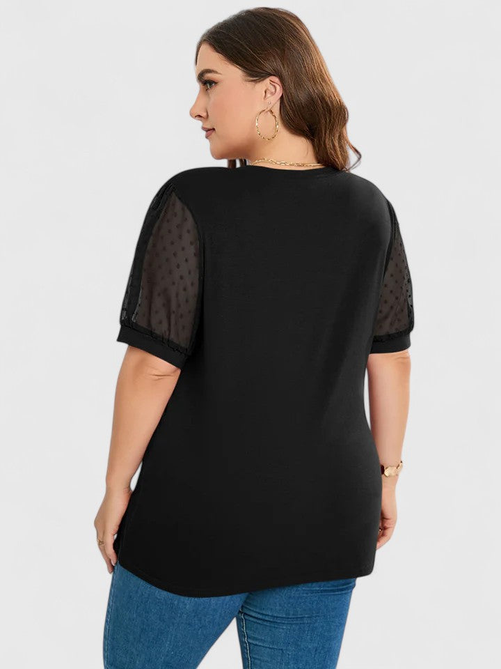 Truus | Bequemes V-Ausschnitt Top