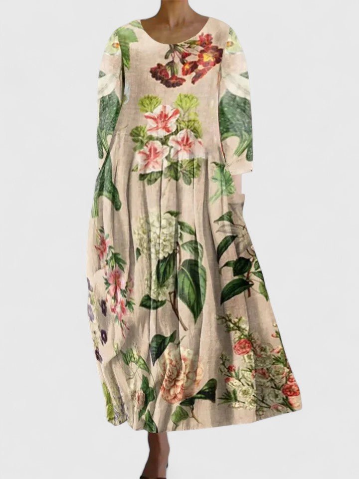 Natascha | Elegantes Midi Kleid
