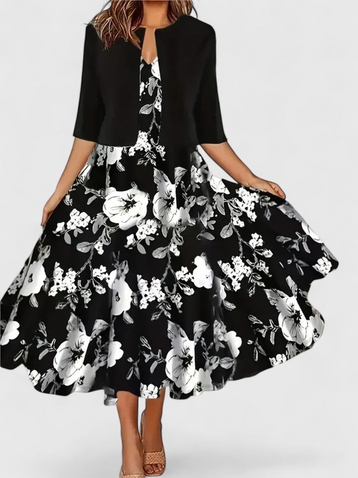 Roosmarijn | Elegantes Midi-Kleid