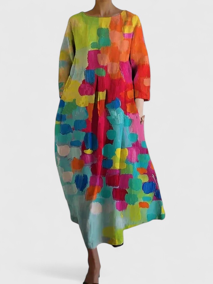 Natascha | Elegantes Midi Kleid