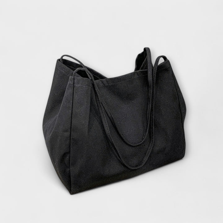 Micha | Große Baumwoll-Schultertasche von Hoher Qualität