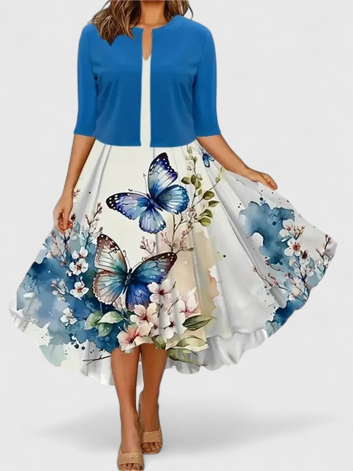 Roosmarijn | Elegantes Midi-Kleid