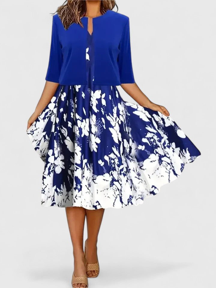 Roosmarijn | Elegantes Midi-Kleid