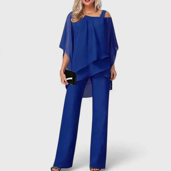 Dorien | Elegantes Zweiteiliges Hosen-Set