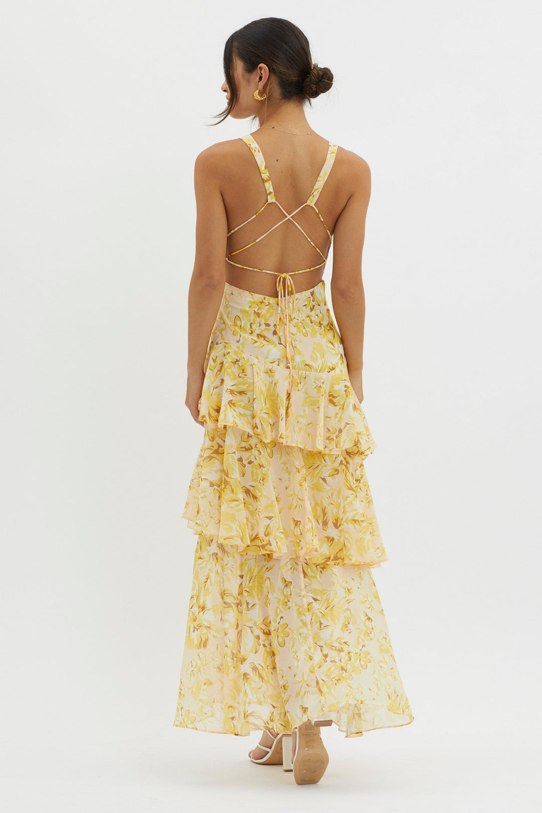 Nikki | Feine Midi Kleid