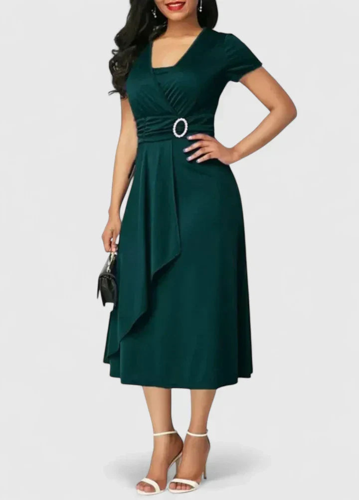 Elsa | Elegantes Midi-Kleid