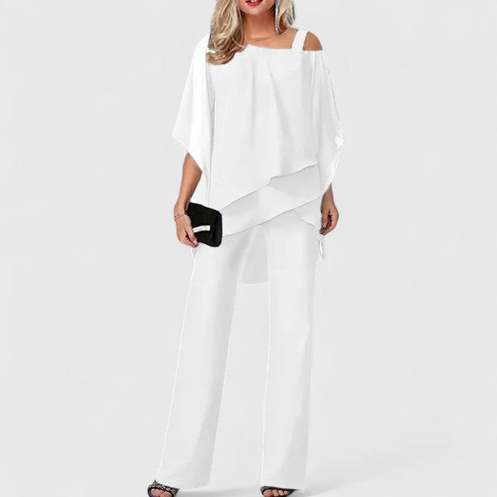 Dorien | Elegantes Zweiteiliges Hosen-Set