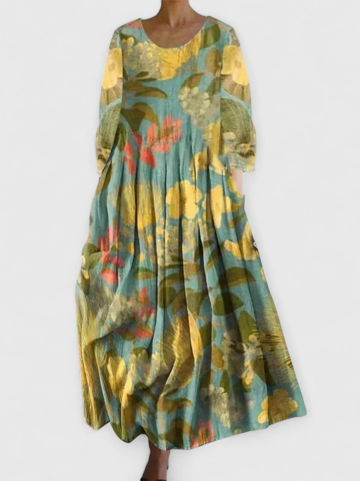Natascha | Elegantes Midi Kleid