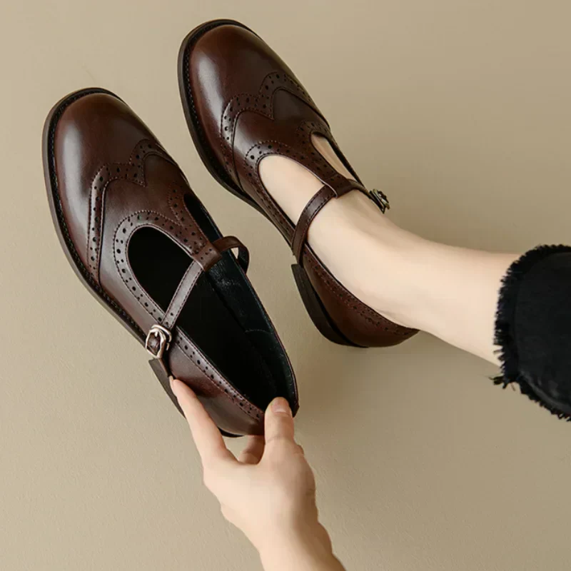 Truus | Elegante Mary Janes mit T-Riemen