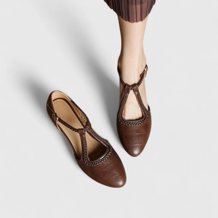 Zoë | Elegante Flache Sandalen