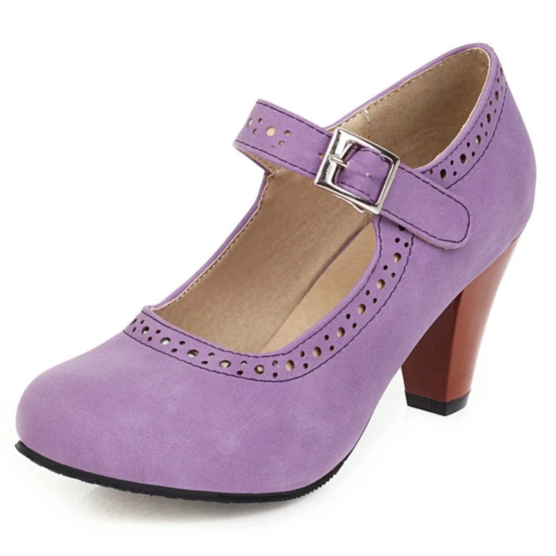 FLEUR | MARY JANES MIT VERSTELLBAREM ABSATZ