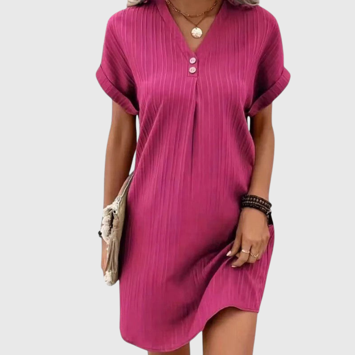 Monique | Drapé Kleid